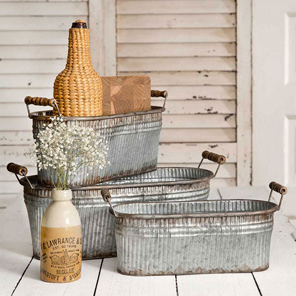 Rustic Bin
