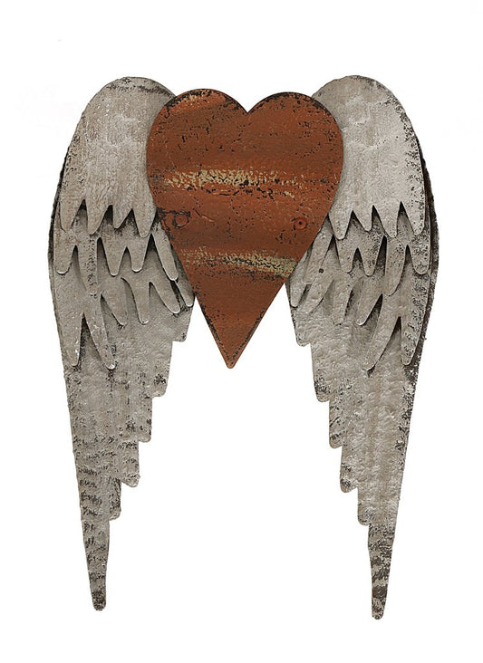 Angel wings with Heart