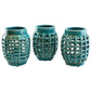 Small Blue Ceramic Lantern