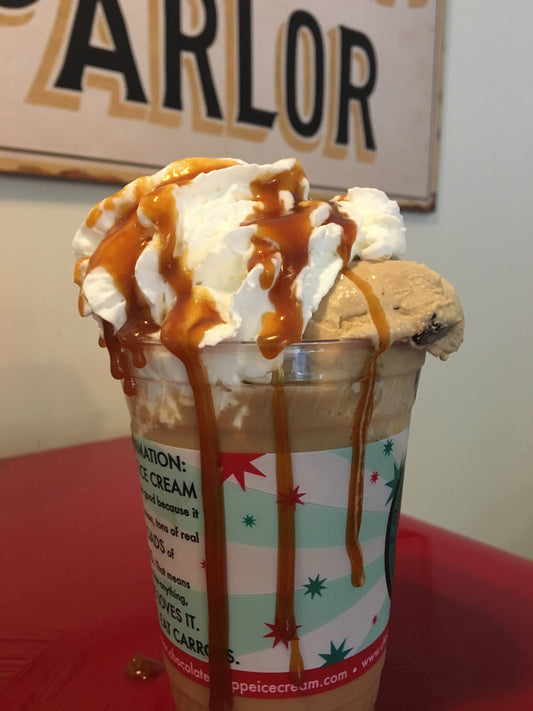 Jazzed Up Mocha Frapp Float